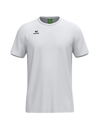 ERIMA TS LOGO T-Shirt in new white Vorderansicht