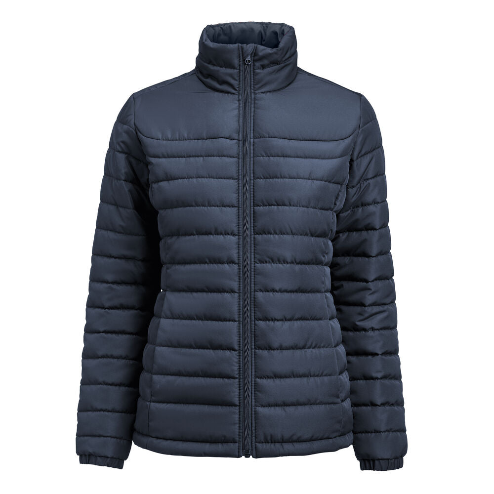 James Harvest Arches Jacke Damen in Marine – mit Firmenlogo individualisierbar