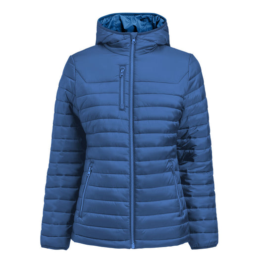 James Harvest Meadows Jacke Damen in Blau – mit Firmenlogo individualisierbar