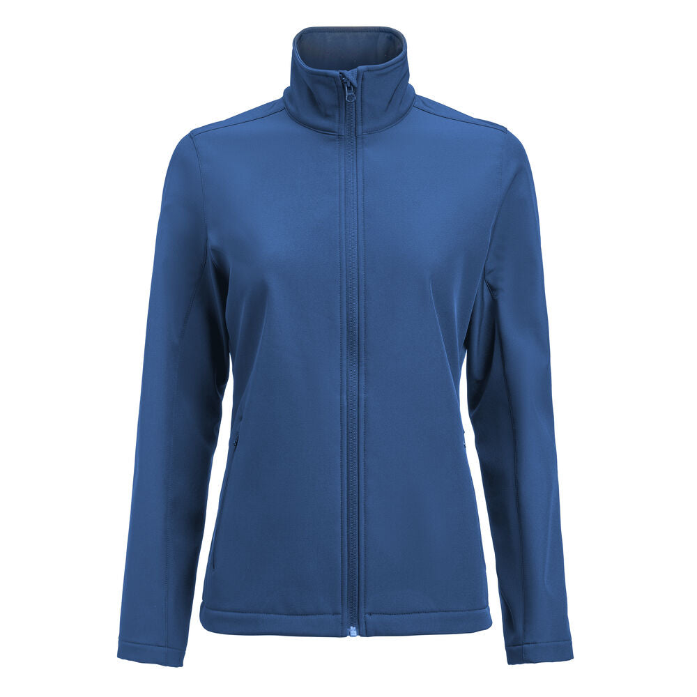 James Harvest Valley Jacke Damen in Blau – mit Firmenlogo individualisierbar