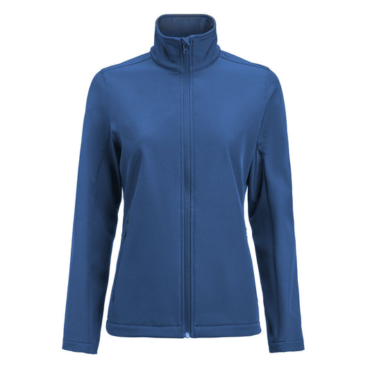 James Harvest Valley Jacke Damen in Blau – mit Firmenlogo individualisierbar