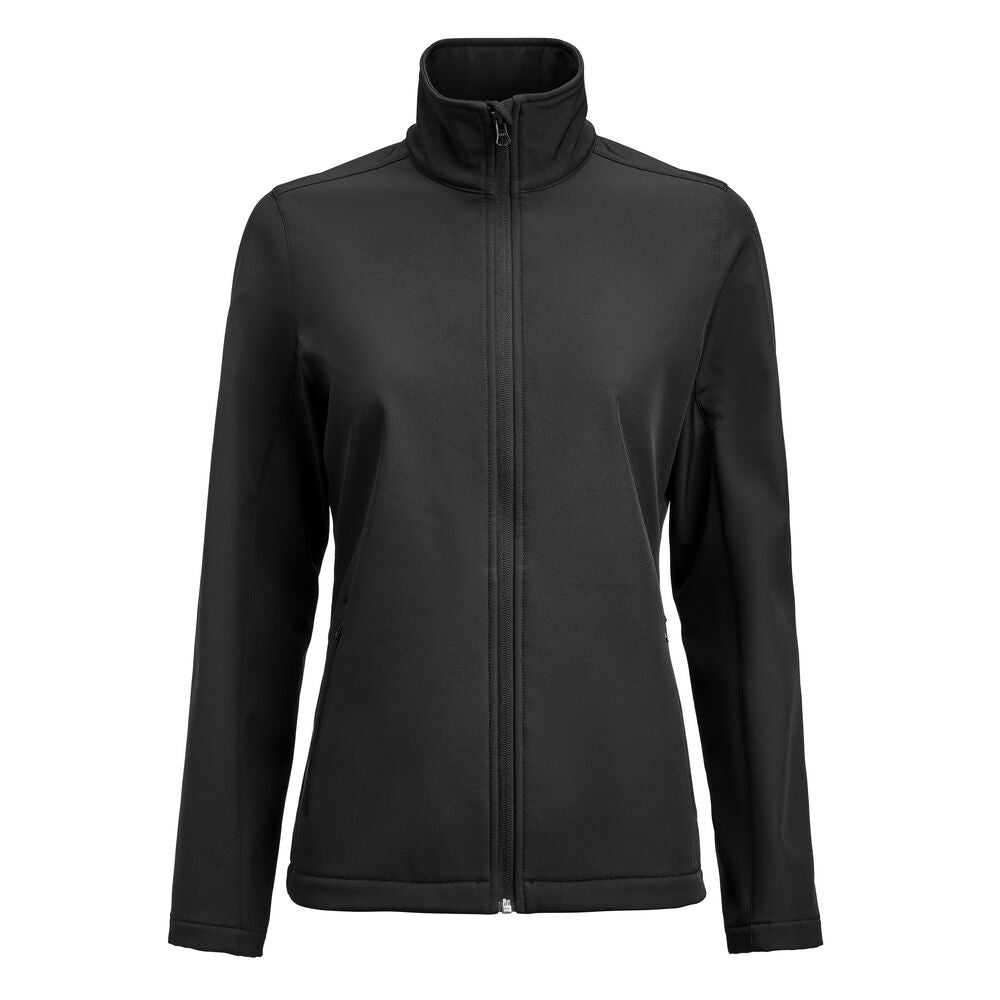 James Harvest Valley Jacke Damen in Schwarz – mit Firmenlogo individualisierbar