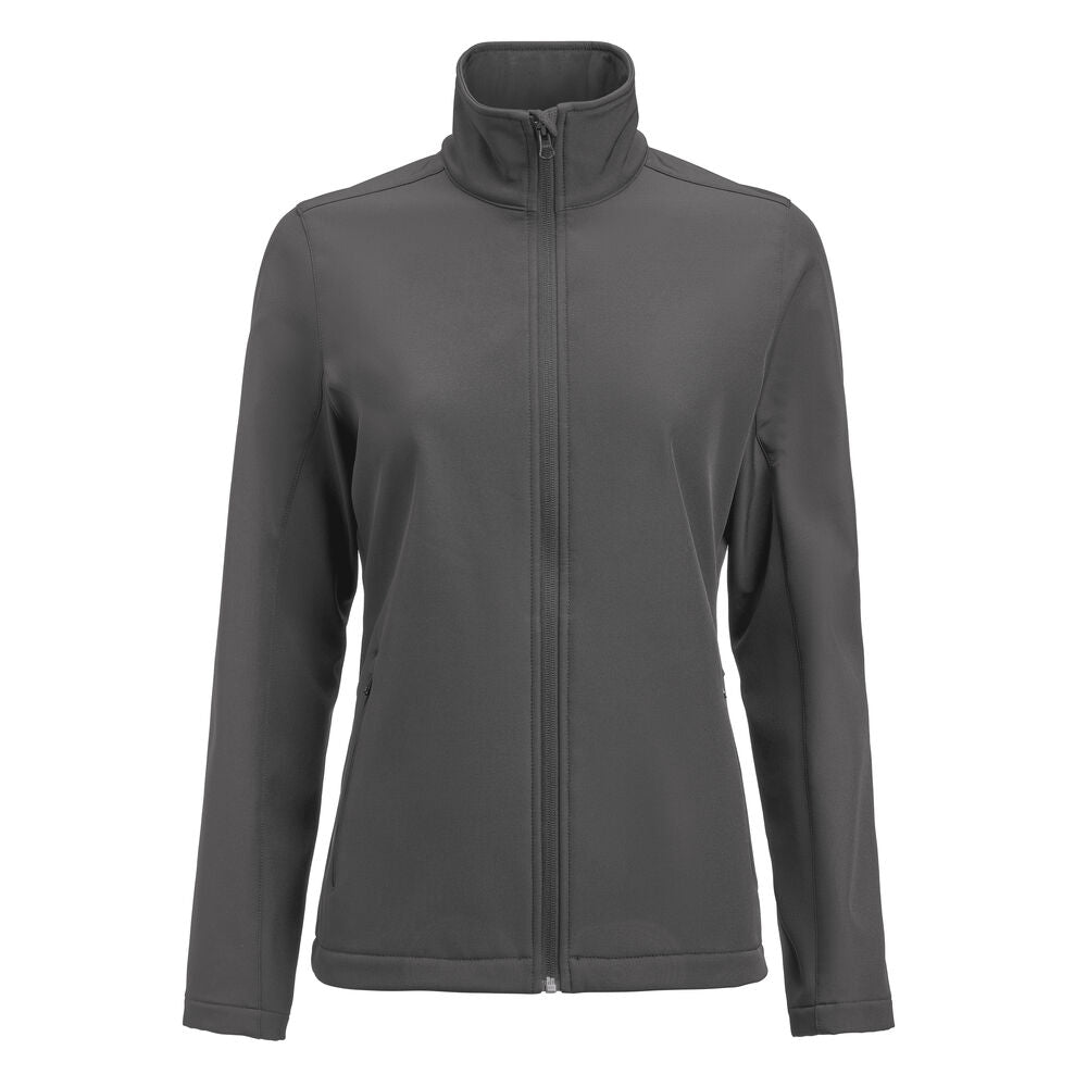 James Harvest Valley Jacke Damen in Grau – mit Firmenlogo individualisierbar