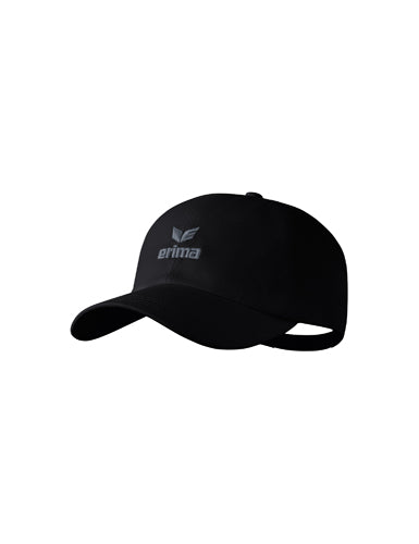 ERIMA Basic Cap in schwarz Vorderansicht