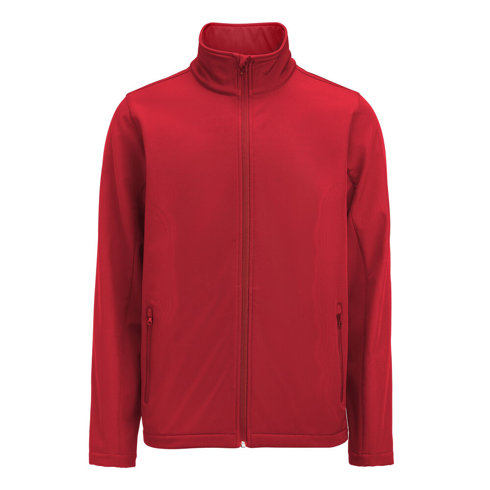 James Harvest Valley Jacke Herren in Rot – mit Firmenlogo individualisierbar