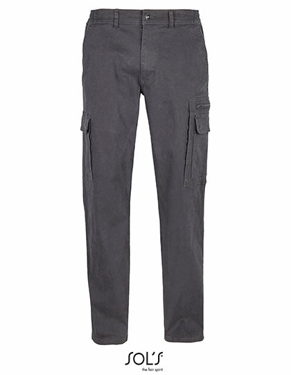 SOL´S Men´s Docker Pants L03820 in Dark Grey (Solid)