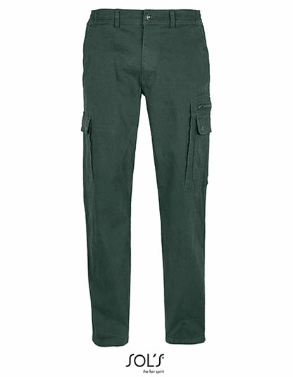 SOL´S Men´s Docker Pants L03820 in Forest Green