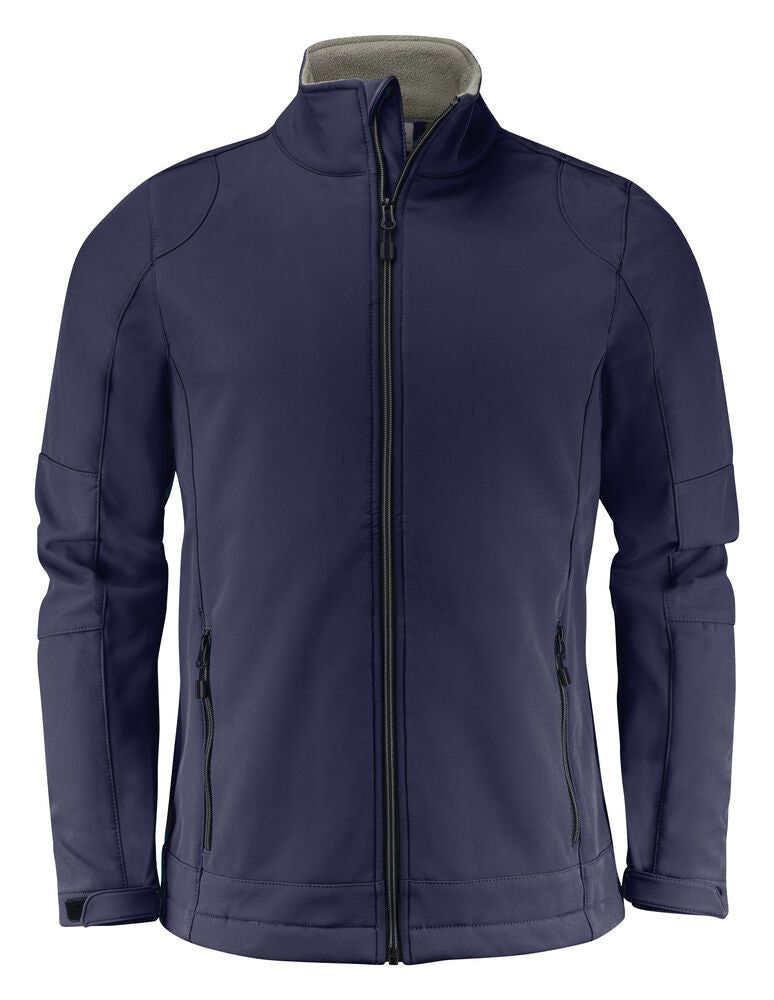 Printer Essentials Trial Softshell Jacke Herren in Marine – mit Firmenlogo individualisierbar