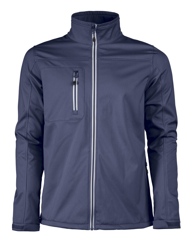 Printer RED Vert Softshell Jacke Herren in Marine – mit Firmenlogo individualisierbar