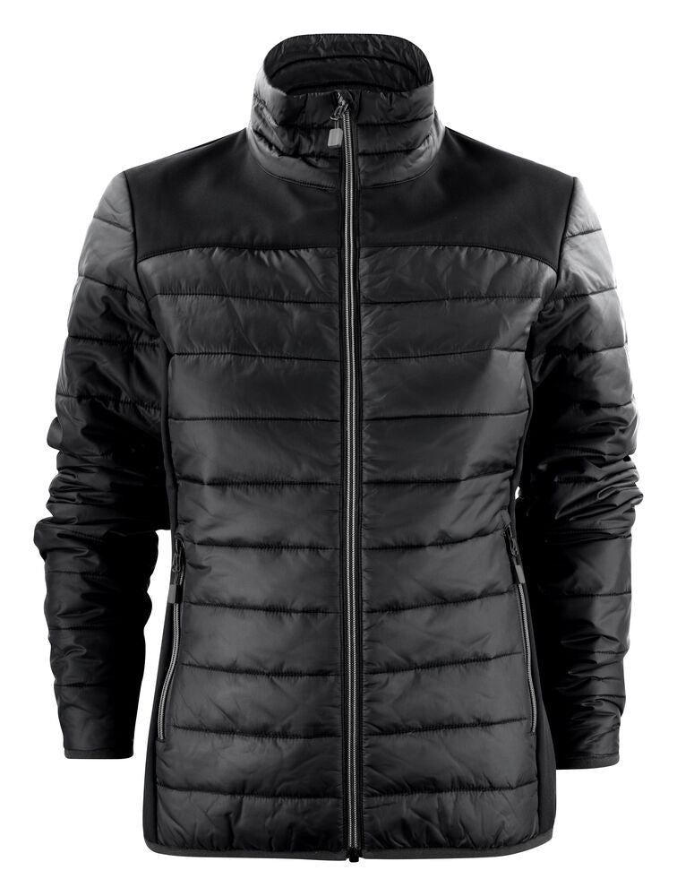 Printer Essentials Expedition Jacke Damen in Schwarz – mit Firmenlogo individualisierbar