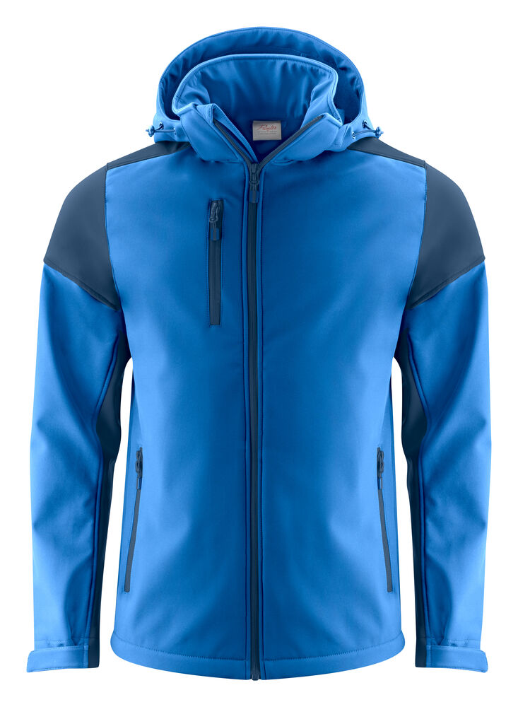 Printer PRIME Prime Softshell Jacke Herren in Kobalt/Marine – mit Firmenlogo individualisierbar
