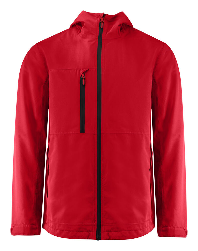 Printer Essentials Hiker Shell Jacke Herren in Rot – mit Firmenlogo individualisierbar