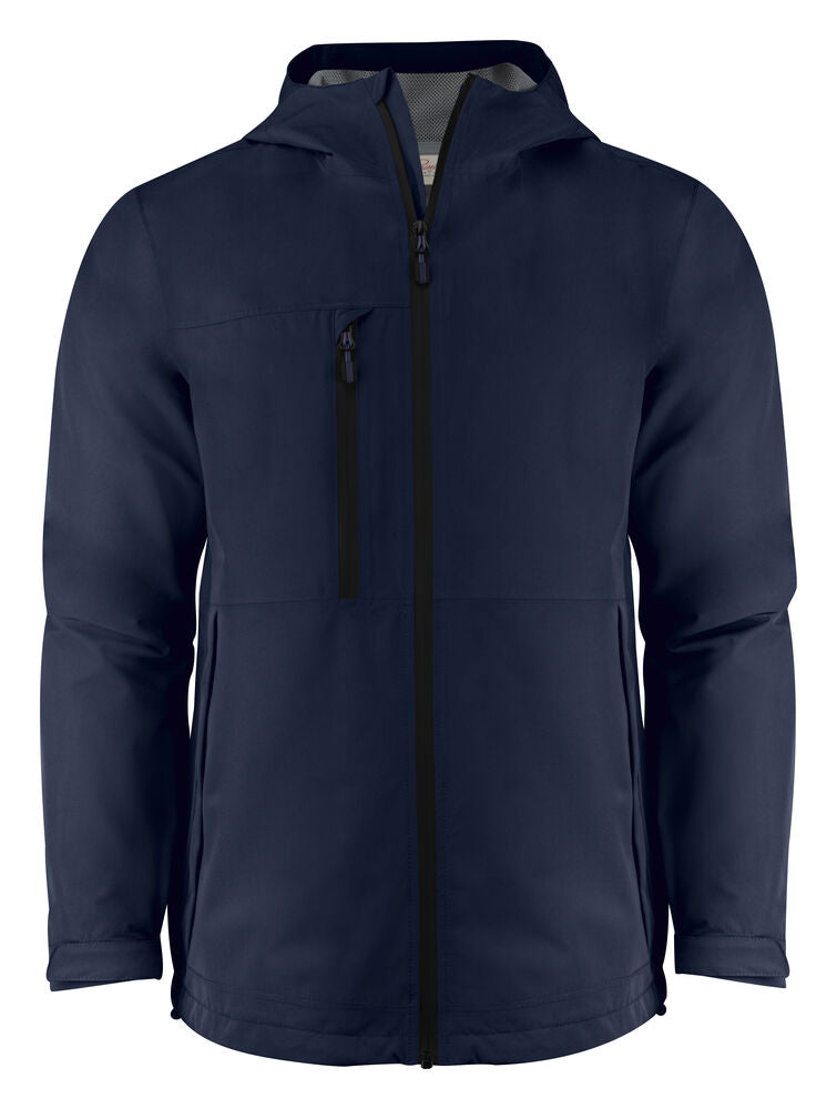 Printer Essentials Hiker Shell Jacke Herren in Marine – mit Firmenlogo individualisierbar