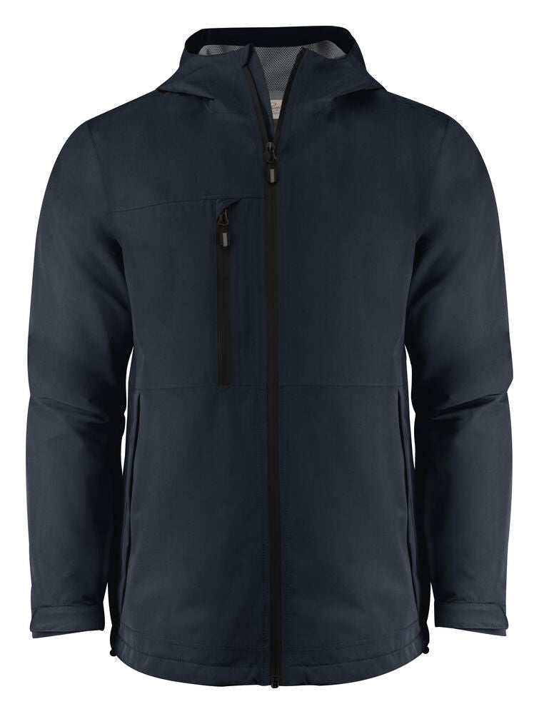 Printer Essentials Hiker Shell Jacke Herren in Dunkelmarine – mit Firmenlogo individualisierbar