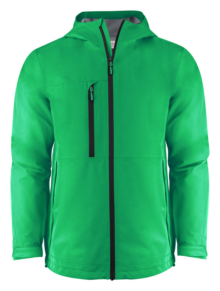 Printer Essentials Hiker Shell Jacke Herren in Grün – mit Firmenlogo individualisierbar