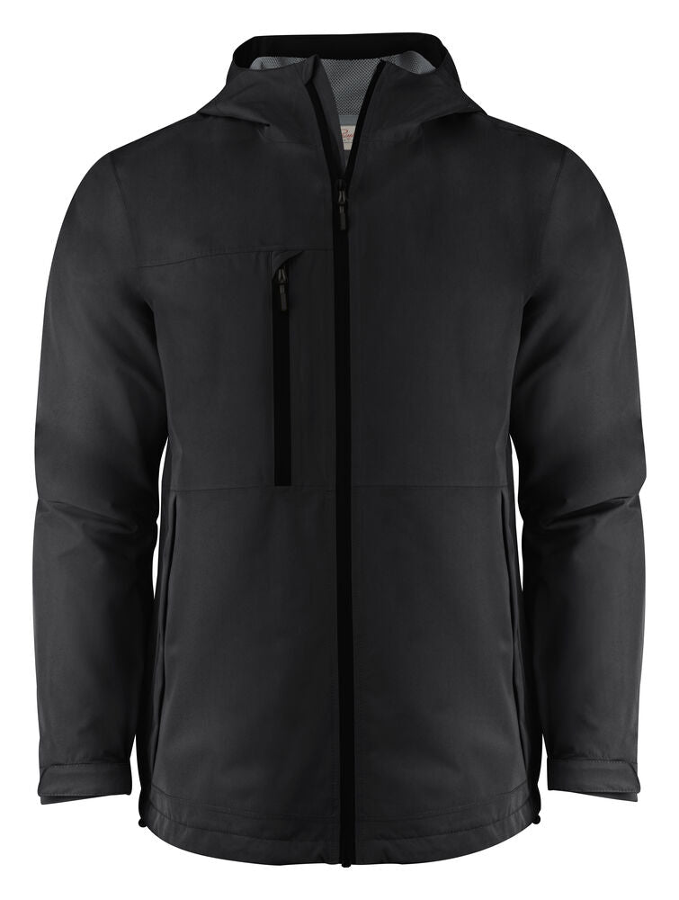 Printer Essentials Hiker Shell Jacke Herren in Schwarz – mit Firmenlogo individualisierbar
