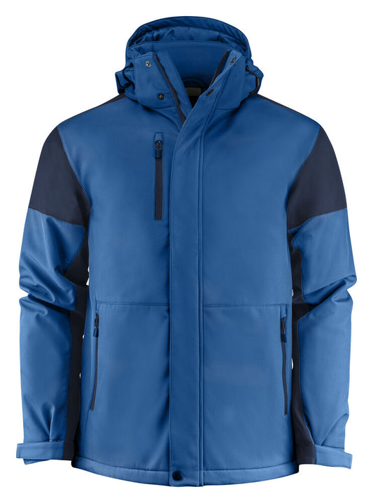 Printer PRIME Prime Padded Softshell Jacke Herren in Kobalt/Marine – mit Firmenlogo individualisierbar