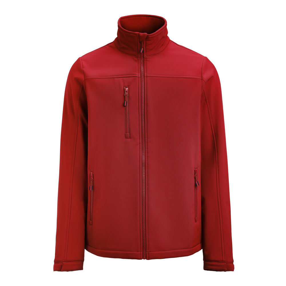Printer RED Airwalk Softshell Jacke Herren in Rot – mit Firmenlogo individualisierbar