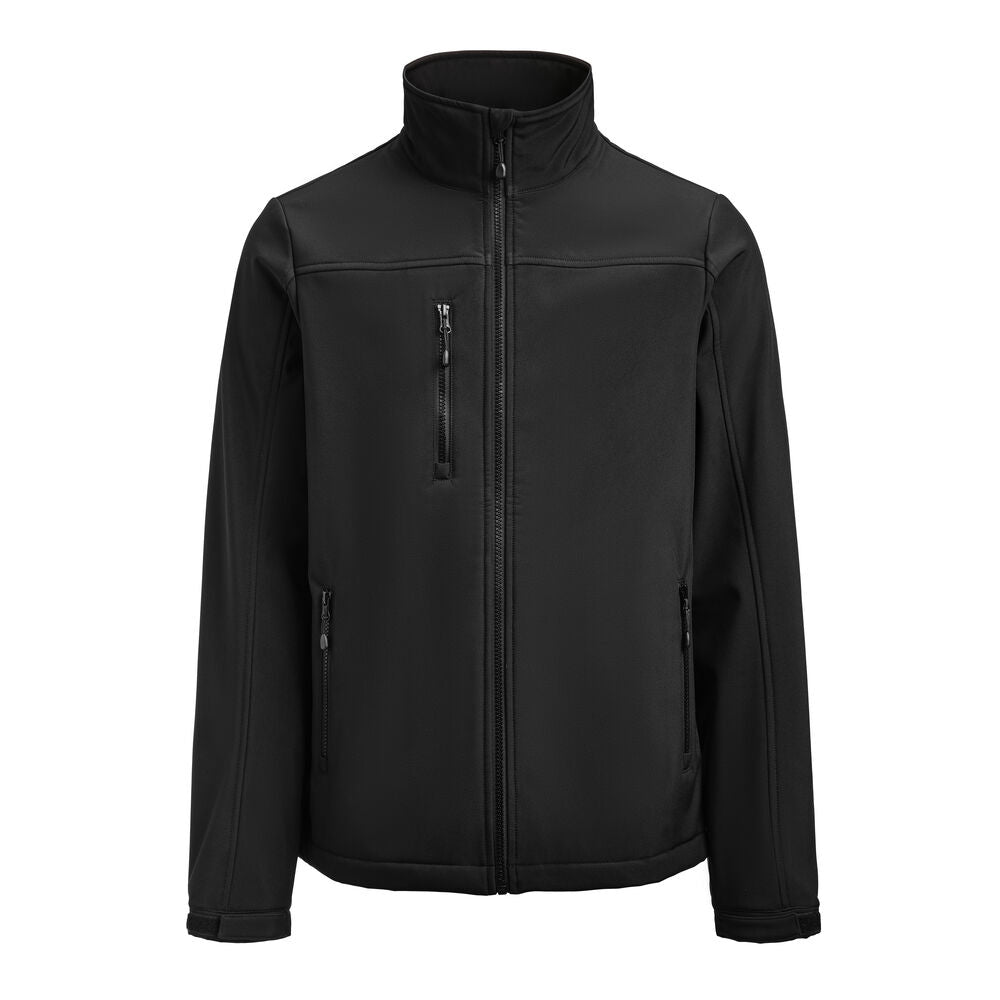 Printer RED Airwalk Softshell Jacke Herren in Schwarz – mit Firmenlogo individualisierbar