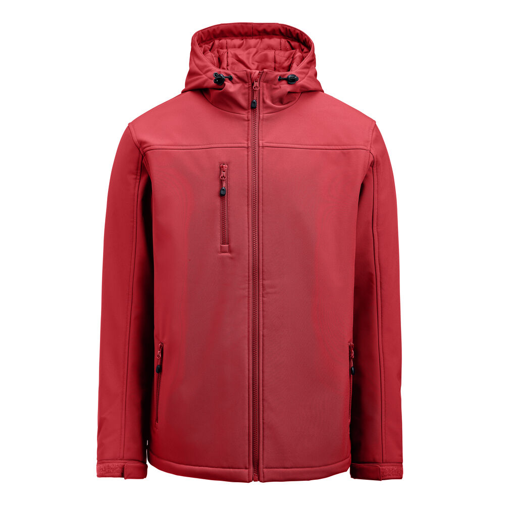 Printer RED Boardslide Softshell Jacke Herren in Rot – mit Firmenlogo individualisierbar