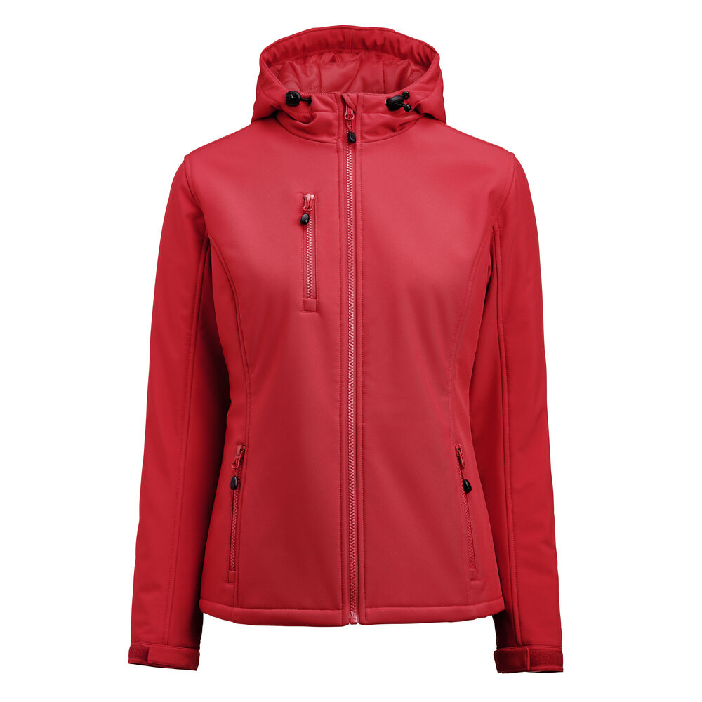 Printer RED Boardslide Jacke Damen in Rot – mit Firmenlogo individualisierbar