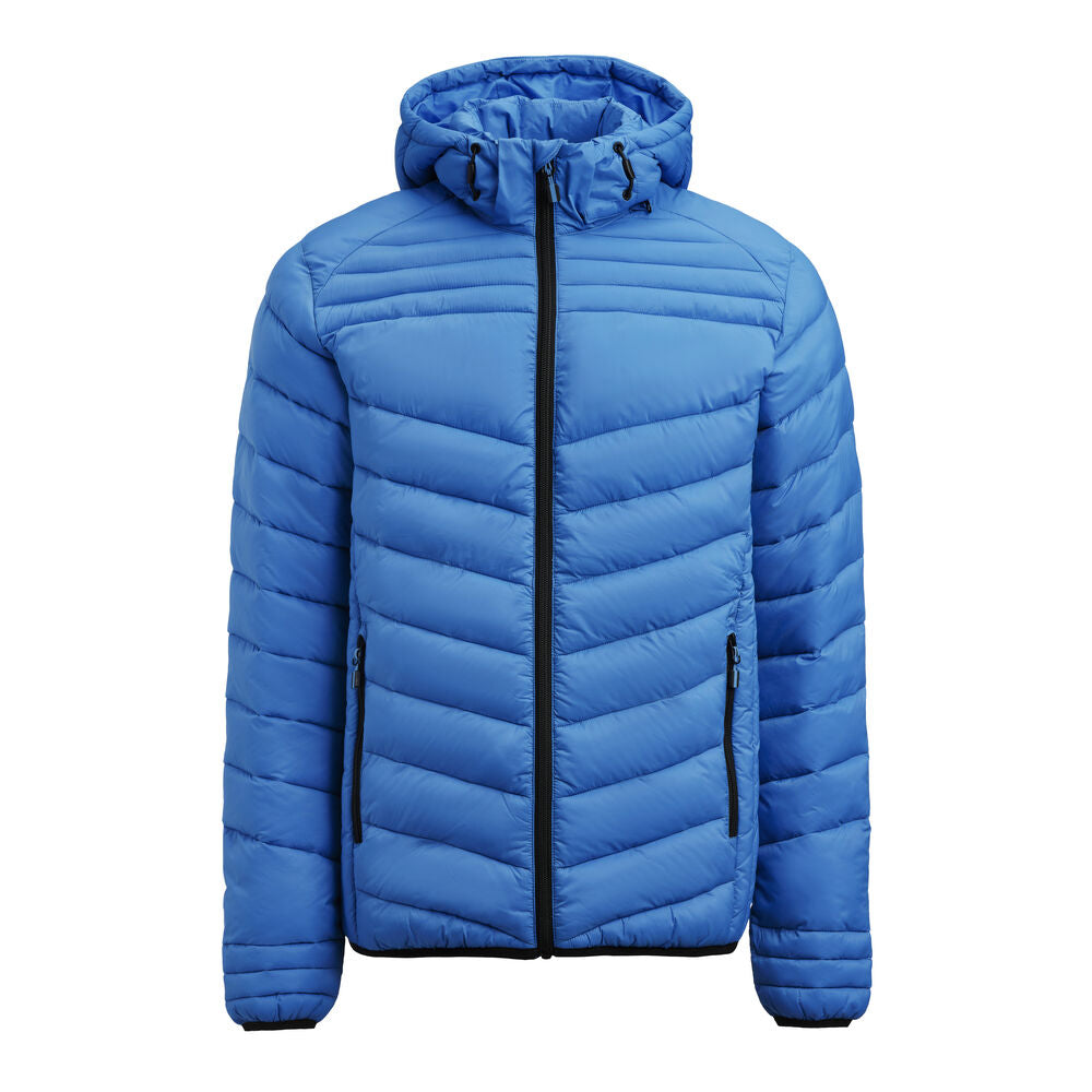 Printer Essentials Base Jacke Herren in Blau – mit Firmenlogo individualisierbar