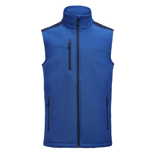 Printer PRIME Prime Softshell Weste Herren in Kobalt/Marine – mit Firmenlogo individualisierbar