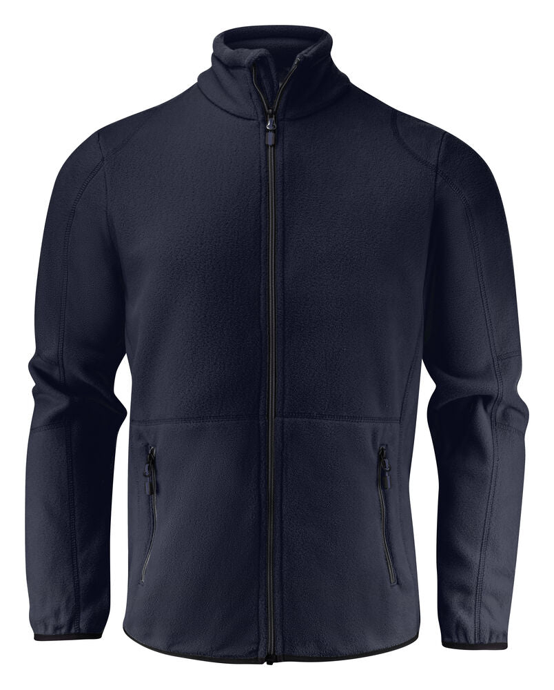 Printer Essentials Speedway Fleecejacke Herren in Marine – mit Firmenlogo individualisierbar