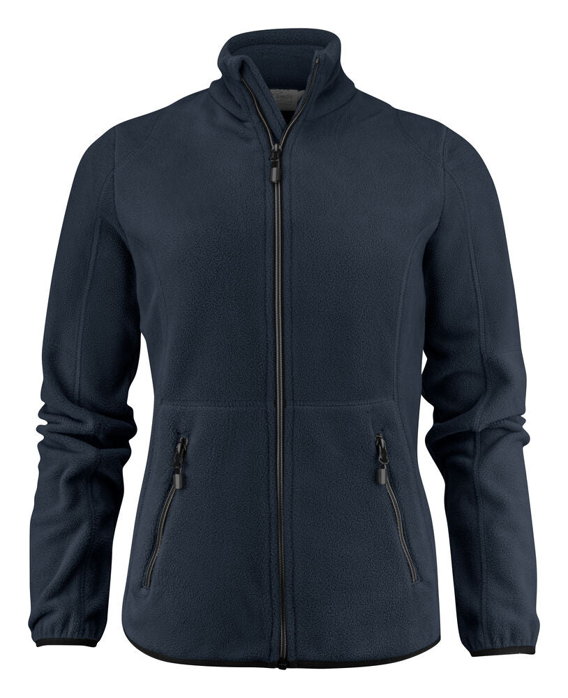 Printer Essentials Speedway Fleecejacke Damen in Dunkelmarine – mit Firmenlogo individualisierbar