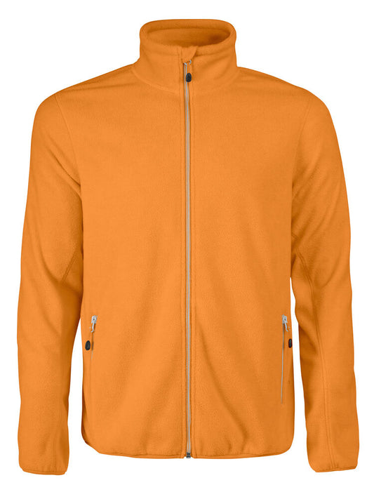 Printer RED Rocket Fleecejacke Herren in Orange – mit Firmenlogo individualisierbar