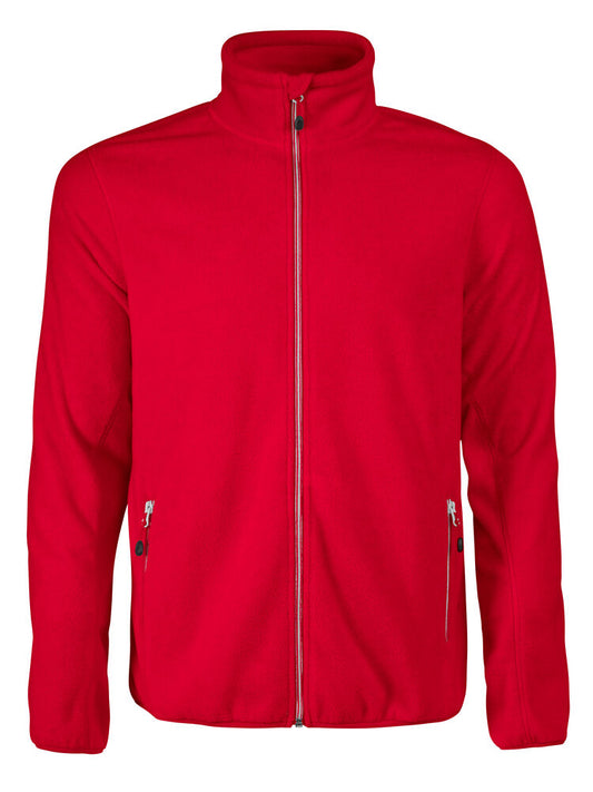 Printer RED Rocket Fleecejacke Herren in Rot – mit Firmenlogo individualisierbar