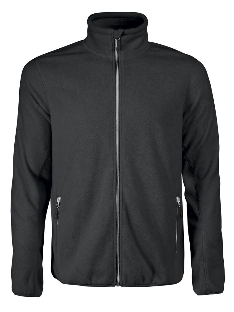 Printer RED Rocket Fleecejacke Herren in Schwarz – mit Firmenlogo individualisierbar