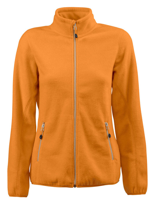Printer RED Rocket Fleecejacke Damen in Orange – mit Firmenlogo individualisierbar
