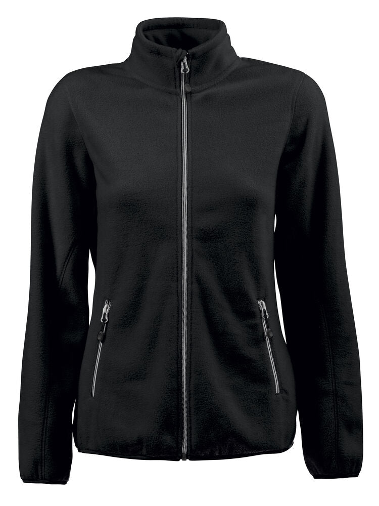 Printer RED Rocket Fleecejacke Damen in Schwarz – mit Firmenlogo individualisierbar