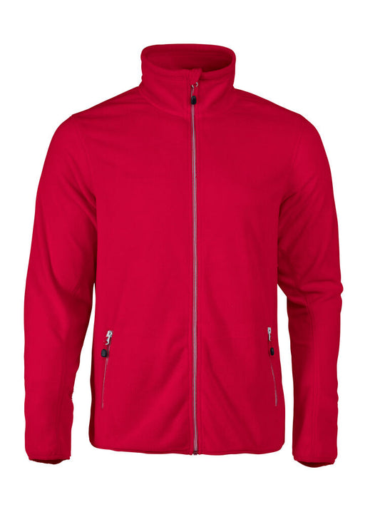 Printer RED Twohand Fleecejacke Herren in Rot – mit Firmenlogo individualisierbar