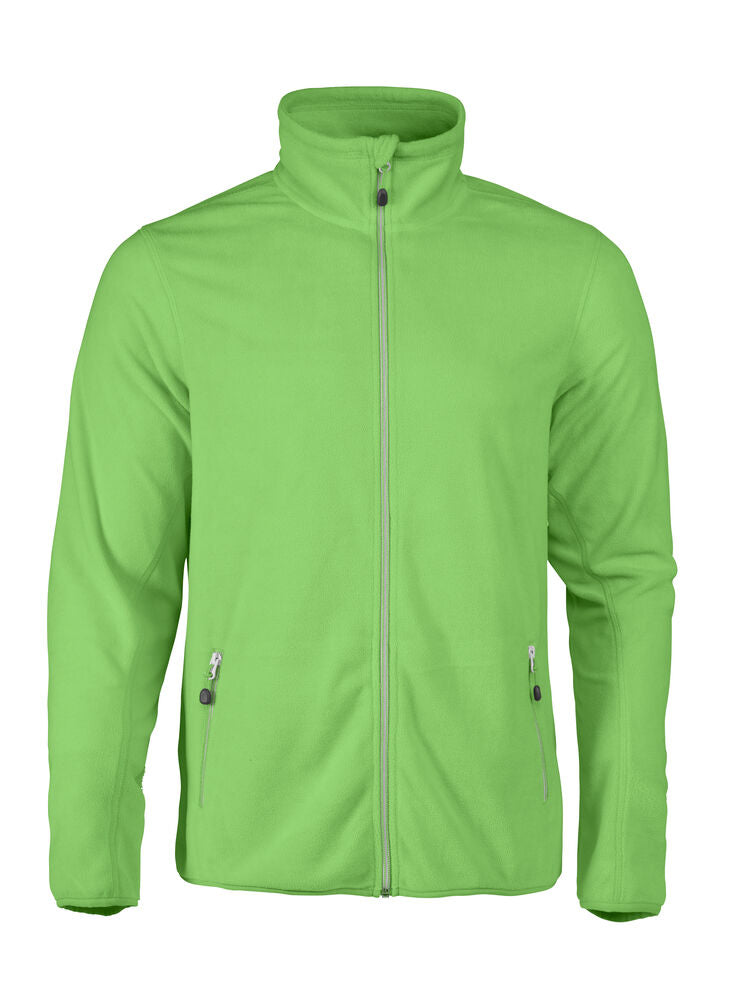Printer RED Twohand Fleecejacke Herren in Grün – mit Firmenlogo individualisierbar