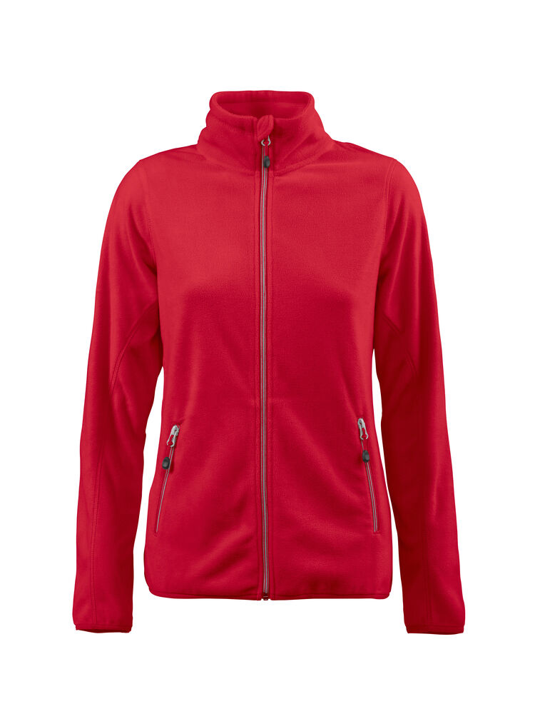 Printer RED Twohand Fleecejacke Damen in Rot – mit Firmenlogo individualisierbar