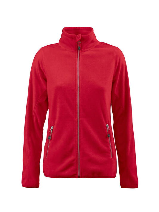 Printer RED Twohand Fleecejacke Damen in Rot – mit Firmenlogo individualisierbar