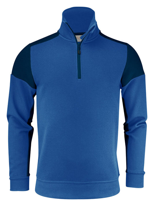 Printer PRIME Prime Halfzip Sweater Unisex in Kobalt/Marine – mit Firmenlogo individualisierbar