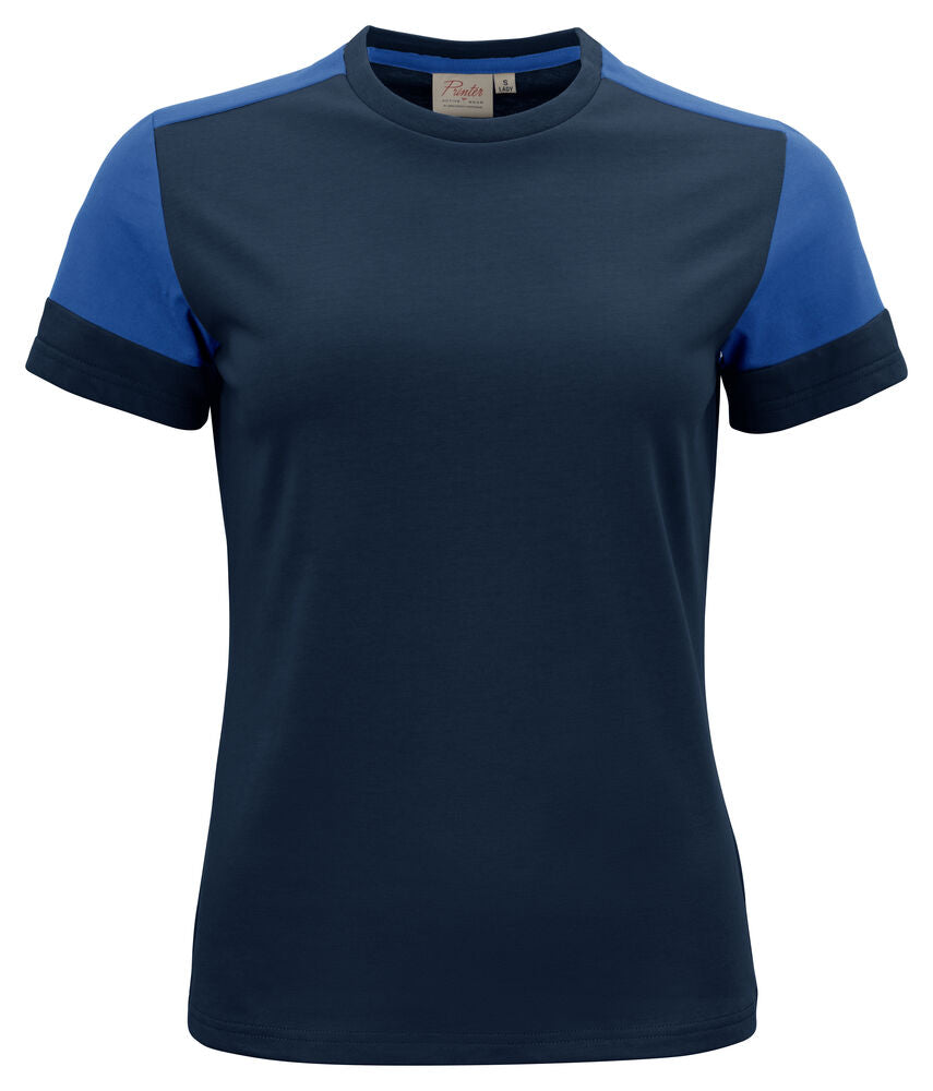 Printer PRIME Prime T-Shirt Damen in Marine/Kobalt – mit Firmenlogo individualisierbar