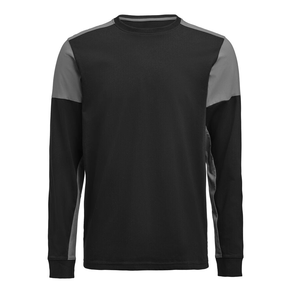 Printer PRIME Prime T-shirt Long Sleeve T-shirt Herren in Schwarz/Antrazit – mit Firmenlogo individualisierbar