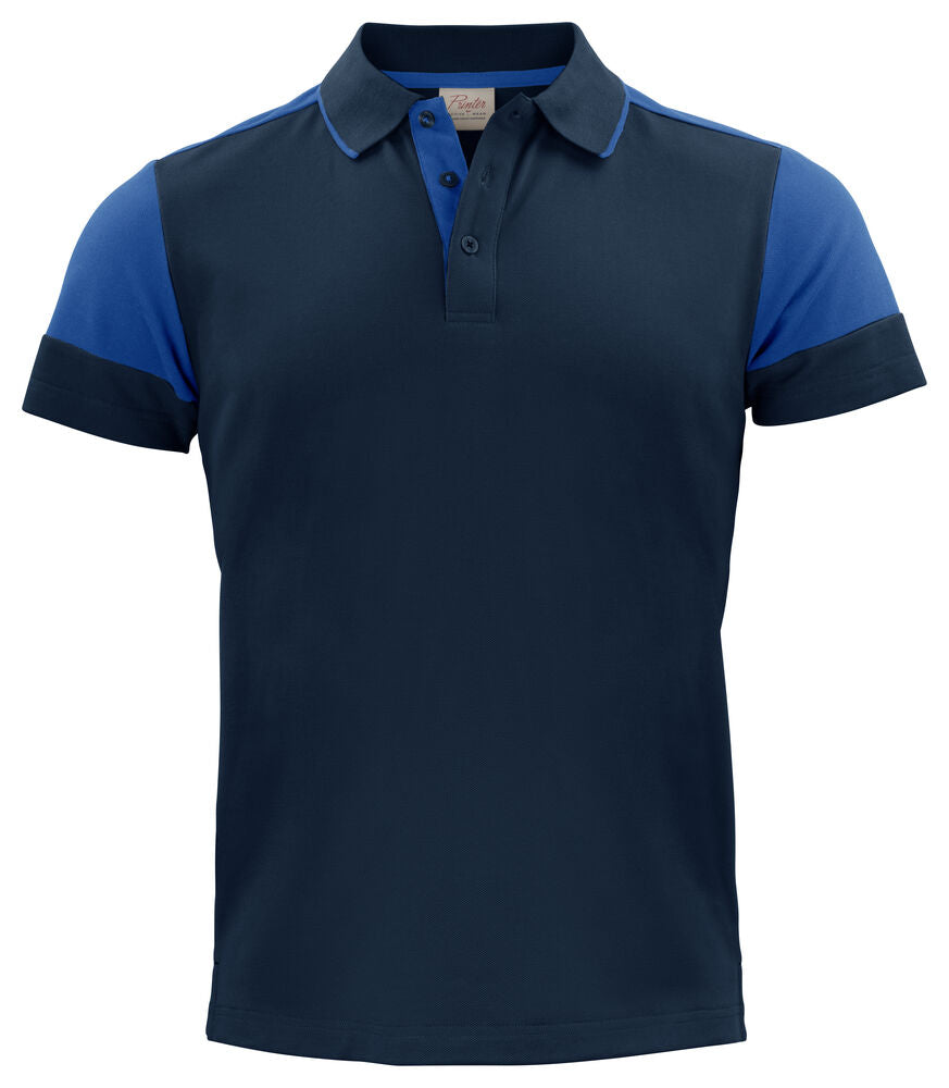 Printer PRIME Prime Polo Herren in Marine/Kobalt – mit Firmenlogo individualisierbar