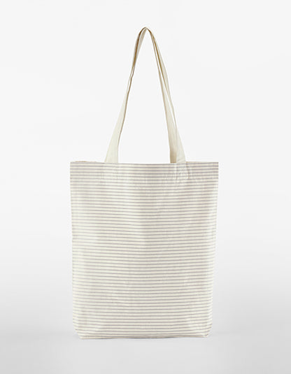 Striped Organic Cotton Bag