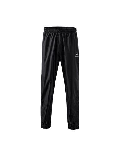 ERIMA Team Regenhose in schwarz Vorderansicht