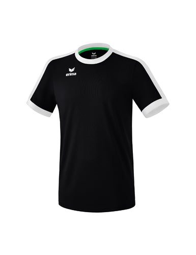 ERIMA Retro Star Trikot in schwarz/weiß Vorderansicht