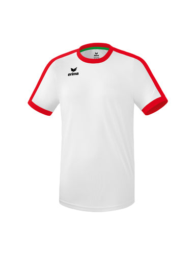 ERIMA Retro Star Trikot in weiß/rot Vorderansicht