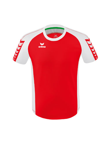 ERIMA Six Wings Trikot in rot/weiß Vorderansicht