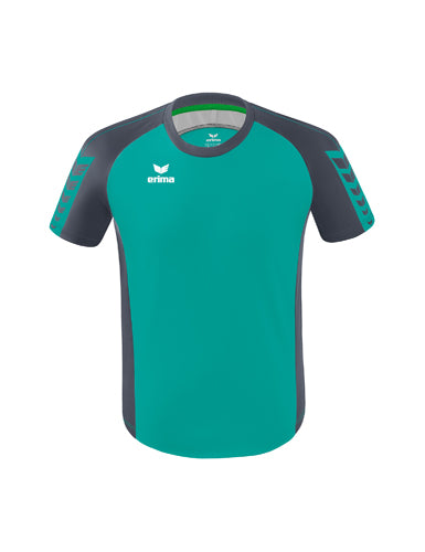 ERIMA Six Wings Trikot in columbia/slate grey Vorderansicht