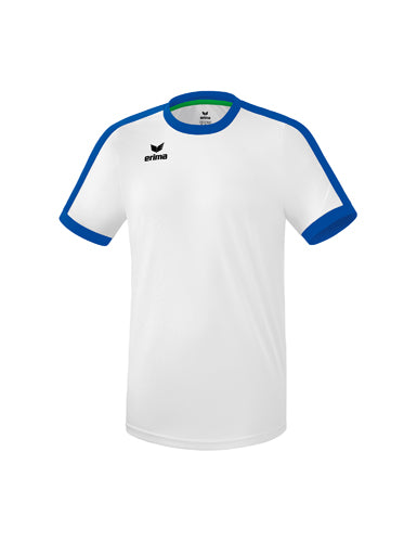 ERIMA Retro Star Trikot in weiß/new royal Vorderansicht