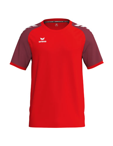 ERIMA WINGS Jersey Shortsleeve in rot/bordeaux Vorderansicht